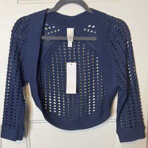 Wynn Layers Mesh Shrug, Size Small, NWT